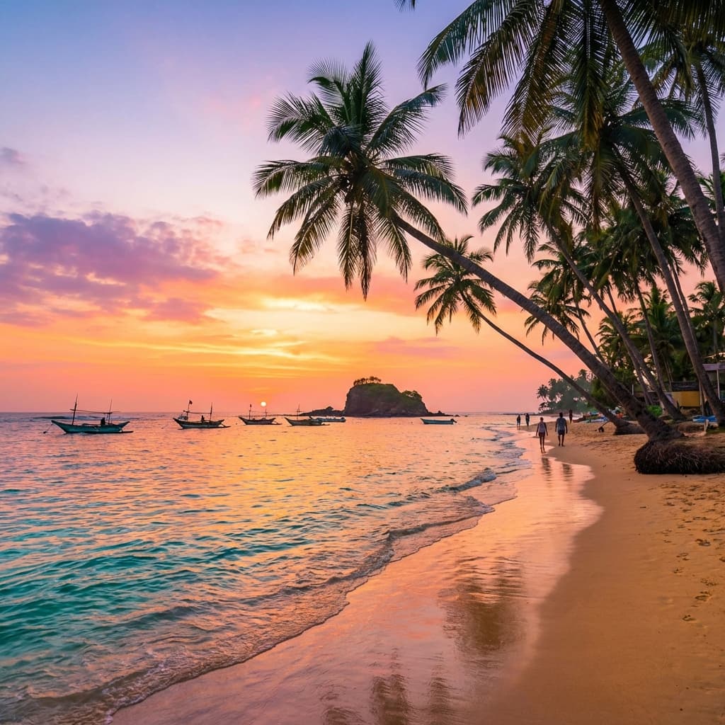 Travel to Mirissa with CeylonShine Travel Agency - Pristine beaches, whale watching, and laid-back coastal atmosphere.